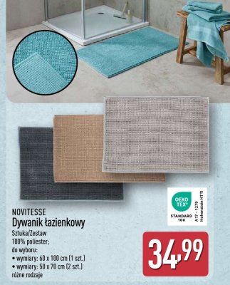 Dywanik łazienkowy 60x100 cm promocja w Aldi