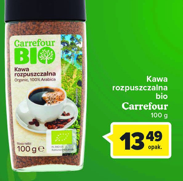 Kawa Carrefour bio promocja