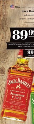 Whisky Jack Daniel's Tennessee Fire 0,7l promocja w POLOmarket