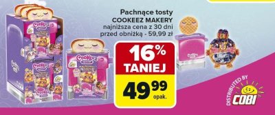 Pachnące tosty COOKEEZ MAKERY promocja w Carrefour
