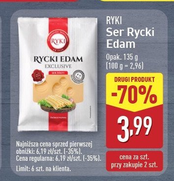 Ser rycki edam Ryki promocja w Groszek