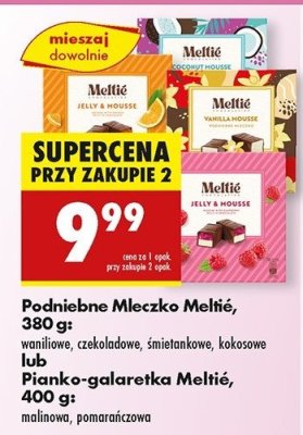 Podniebne mleczko czekoladowe Meltie promocja