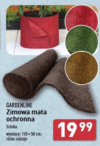 Mata ogrodowa zimowa 150 x 50 cm GARDEN LINE promocja