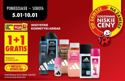 Żel pod prysznic Adidas After Sport 3-in-1 promocja w Biedronka