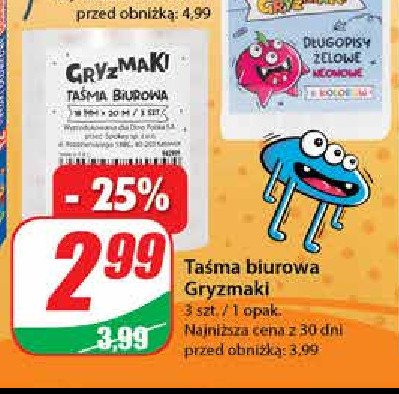 Ta艣ma Gryzmaki promocja