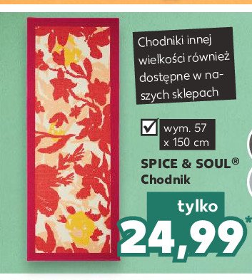 Chodnik 57 x 150 cm K-classic spice & soul promocja