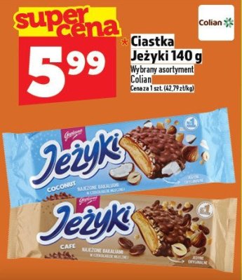 Ciastka Język 140 g promocja w TOPAZ