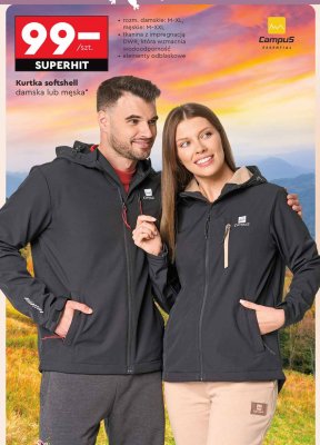 Kurtka softshell promocja w Biedronka