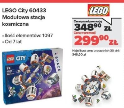 Klocki City 60433 Modułowa stacja kosmiczna promocja w NEONET
