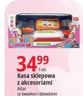 Kasa sklepowa z akcesoriami Adar promocja