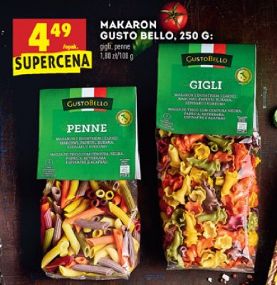 Makaron gigli Gustobello promocja