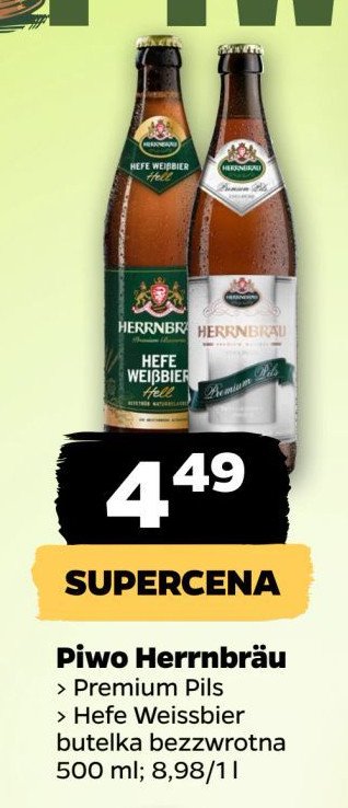 Piwo HERRNBRAU promocja