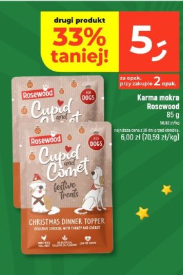 Karma mokra Rosewood promocja w Dealz