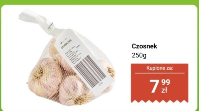 Czosnek 250g promocja w Dino