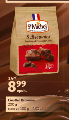 Ciastka brownies St michel promocja