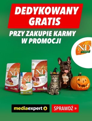 Karma dla kota N&D Pumpkin promocja w Media Expert