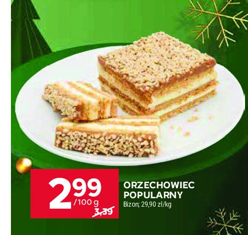 Orzechowiec popularny Bizon promocja w Stokrotka