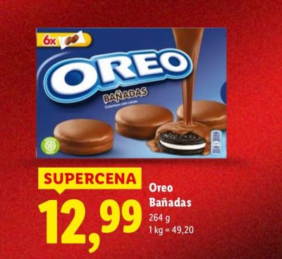 Ciastka Oreo Bañadas promocja w Lidl