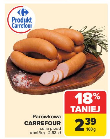 Parówkowa Carrefour promocja w Carrefour Market