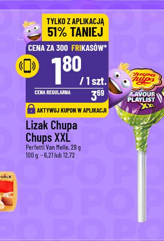 Lizak flavour playlist Chupa chups promocja w POLOmarket