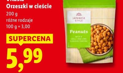 Orzeszki w cieście 200 g promocja w Lidl