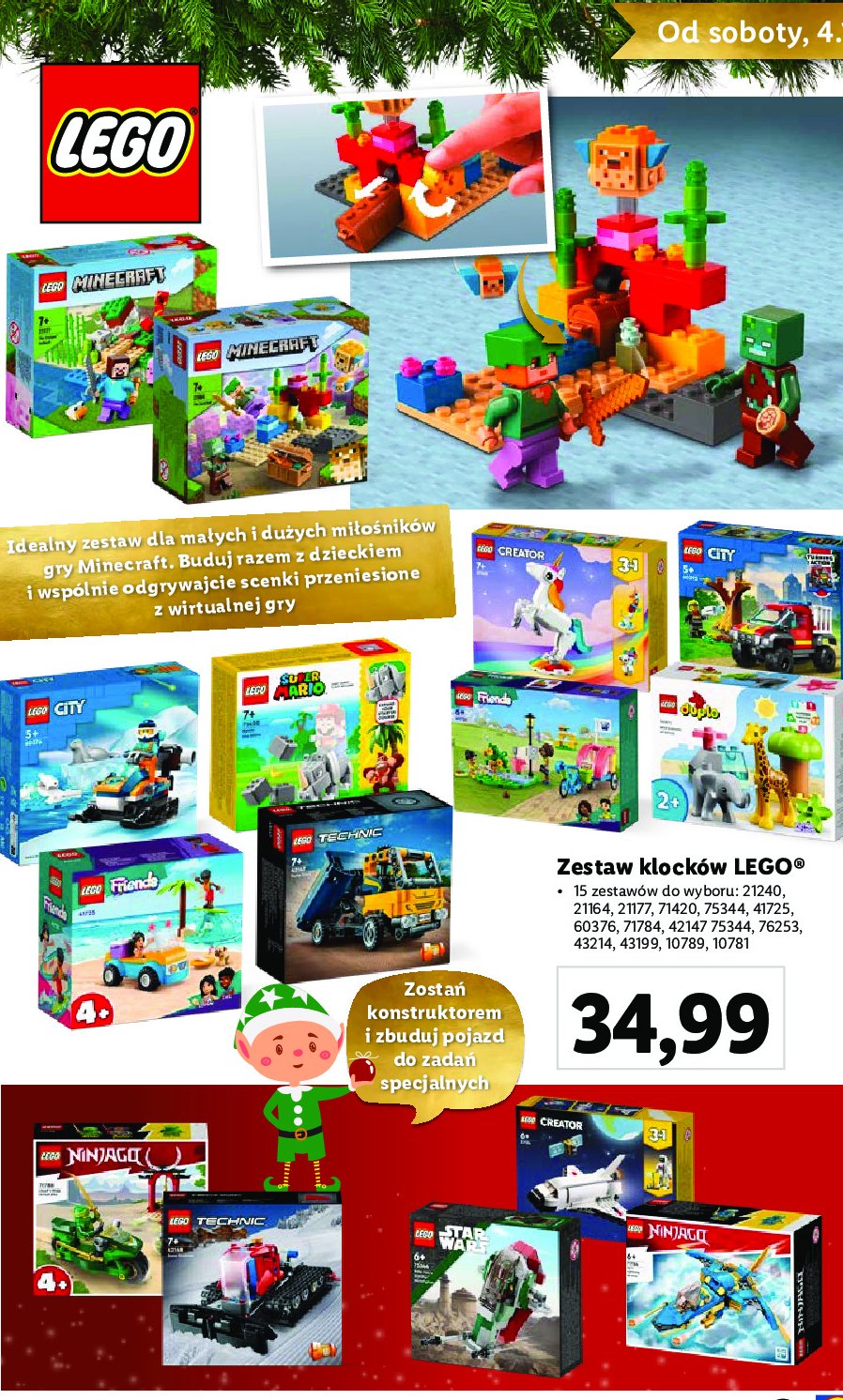 Klocki 21177 Lego minecraft promocja