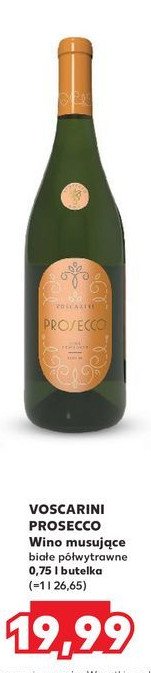 Wino PROSECCO FRIZZANTE promocja w Kaufland