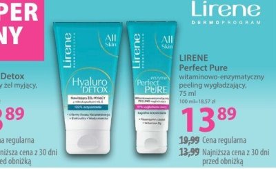 Peeling LIRENE Perfect Pure enzymatyczny wygładzający promocja w Hebe