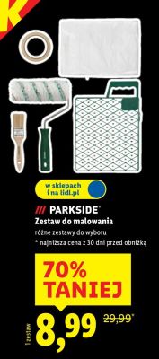 Zestaw do malowania PARKSIDE promocja