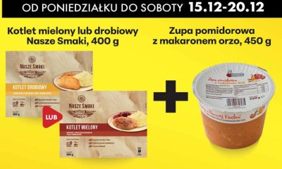 Zupa pomidorowa z makaronem orzo, 450 g promocja w Biedronka