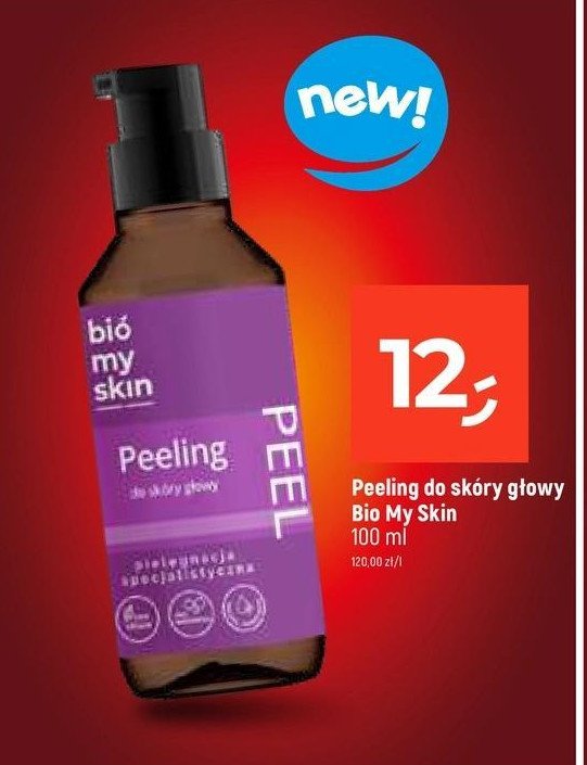 Peeling do skóry głowy BIO MY SKIN promocja w Dealz