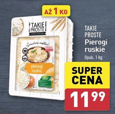 Pierogi ruskie Takie proste promocja