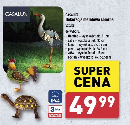 Dekoracja bocian Casalux promocja