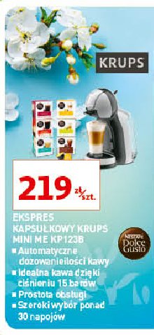 Ekspres do kawy kp123 mini me Nescafe dolce gusto promocje