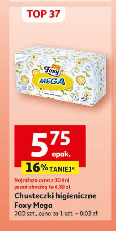 Chusteczki higieniczne Foxy mega promocja