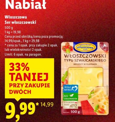 Ser typu szwajcarskiego promocja w Lidl