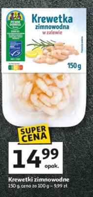 Krewetki promocja w Auchan