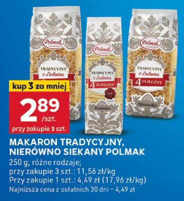 Makaron tradycyjny nierówno siekany   promocja w Stokrotka