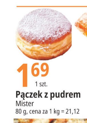 P膮czek z pudrem Mister promocja