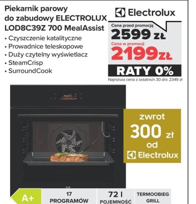 Piekarnik parowy do zabudowy LOD8C39Z 700 MealAssist promocja w NEONET