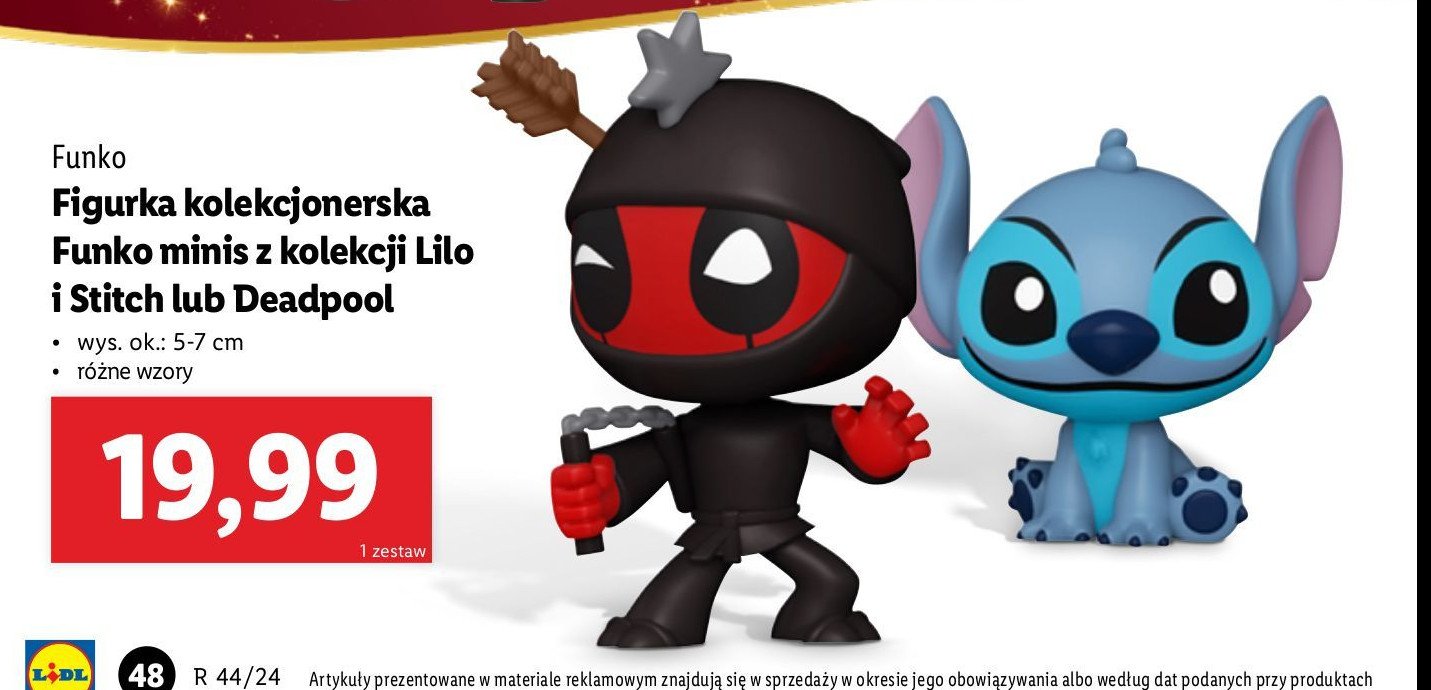 Figurka deadpool minis Funko promocja w Lidl