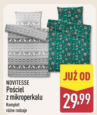 Pościel z mikroperkalu różne rodzaje promocja w Aldi