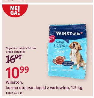 Karma dla psa Winston delikat promocja w Rossmann