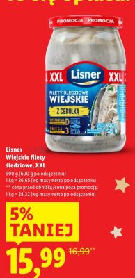 Filety śledziowe promocja w Lidl