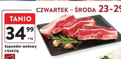 Szponder wo艂owy z ko艣ci膮 promocja w Intermarche