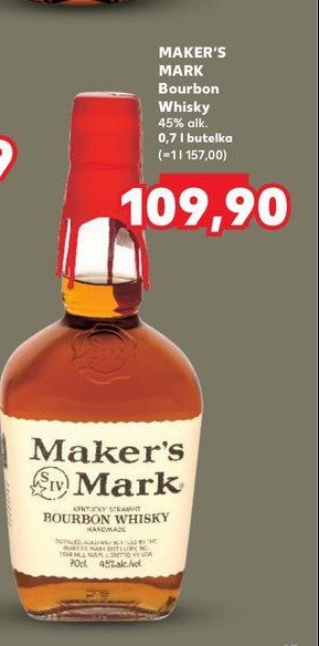 Bourbon Maker's mark promocja