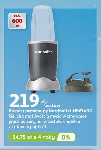 Blender nb614dg Nutribullet promocja w Auchan