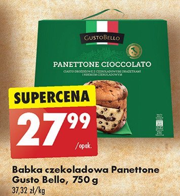 Ciasto panettone Gustobello promocja