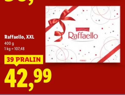 Praliny Raffaello XXL promocja w Lidl