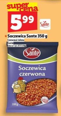 Soczewica Sante 350 g Czerwona/Zielona promocja w TOPAZ